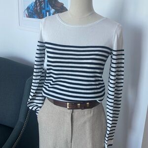 Spripped Cotton Top - Hinge